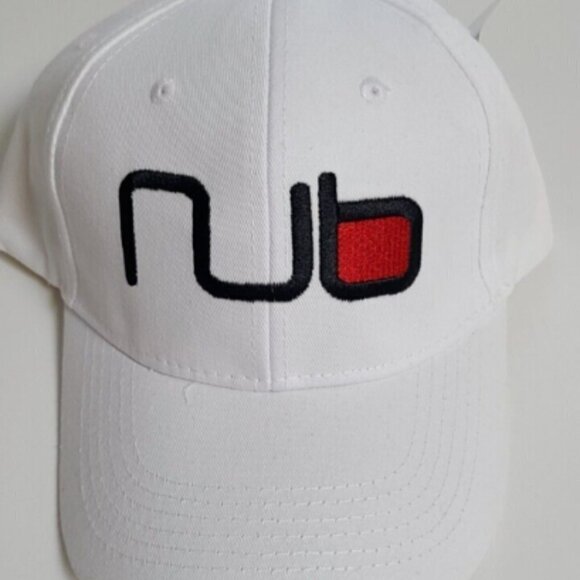 NUB Other - OLIVA NUB CIGAR EMBROIDERED ADJUSTABLE CIGAR CAP HAT - WHITE OS NWT​​​​​​​​​​